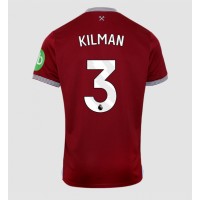 West Ham United Max Kilman #3 Domáci futbalový dres 2025-26 Krátky Rukáv